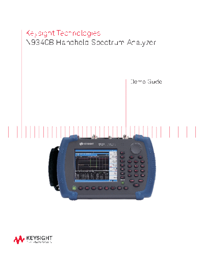 5990-3457EN N9340B Handheld Spectrum Analyzer - Demo Guide c20140827 [33]