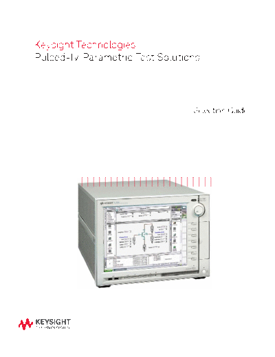 5990-3672EN Keysight Pulsed-IV Parametric Test Solution - Selection Guide c20140829 [12]