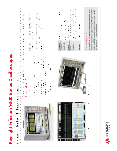 5990-3772EN Infiniium 9000 Series Oscilloscopes - Product Fact Sheet c20140825 [2]