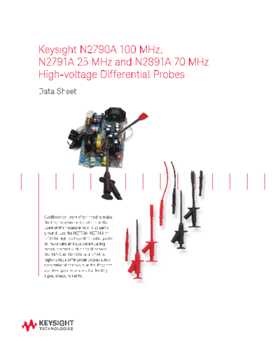 5990-3780EN N2790A 100 MHz_252C N2791A 25 MHz and N2891A 70 MHz High-voltage Differential Probes - Data Sheet c20140821 [10]