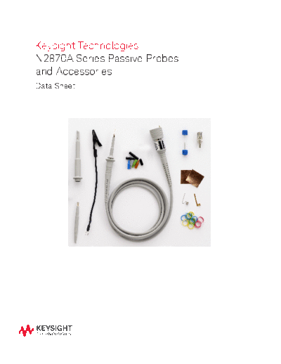5990-3930EN N2870A Series Passive Probes and Accessories - Data Sheet c20140905 [11]
