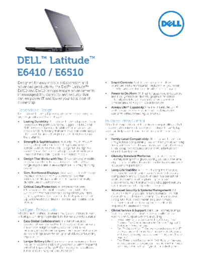 E6410andE6510Brochure