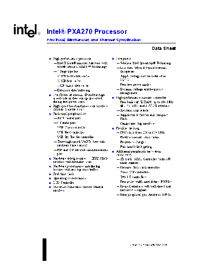 PXA270datasheet