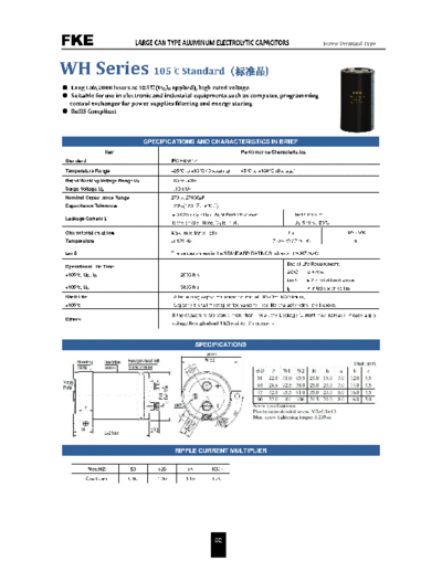 FKE [screw-terminal] WH Series Series