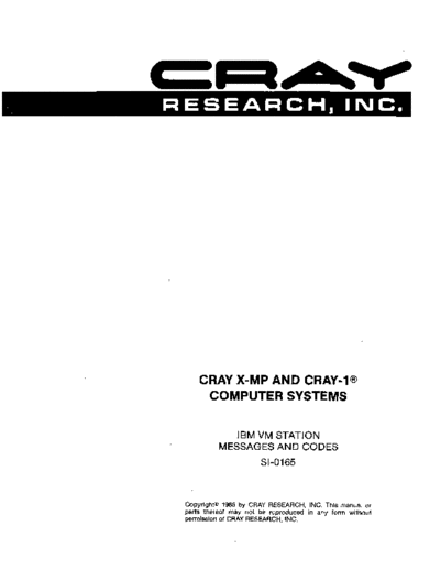 SI-0165_IBM_VM_Station_Messages_and_Codes_Nov85