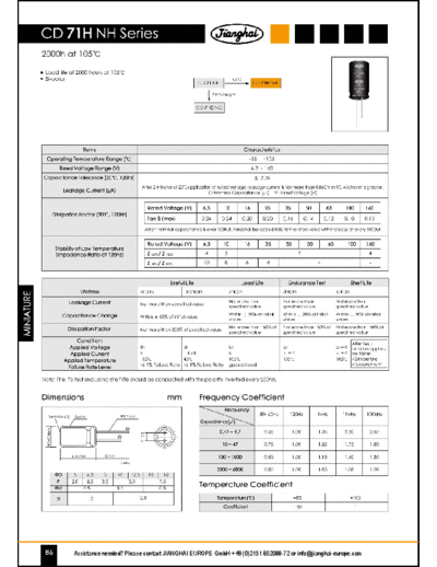 Jianghai [non-polar radial] NH Series
