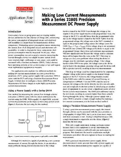 2280S Low Current AppNote