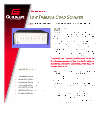 Guildline6664ADatasheet