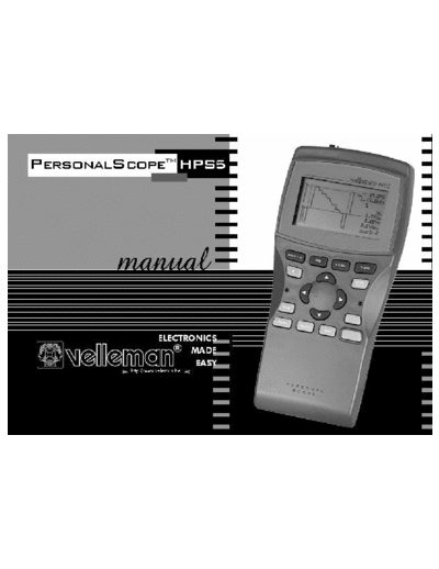 Oscilloscope Velleman HPS5