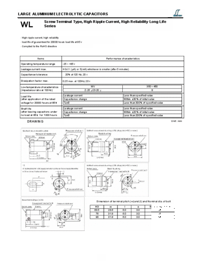 Decon [screw] WL Series