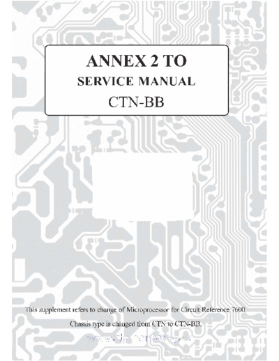 BEKO chassis CTN-BB