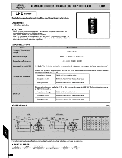 Seacon [screw-terminal] LHD Series