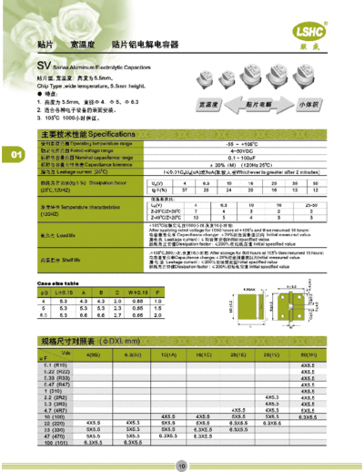 LSHC [smd] SV Series