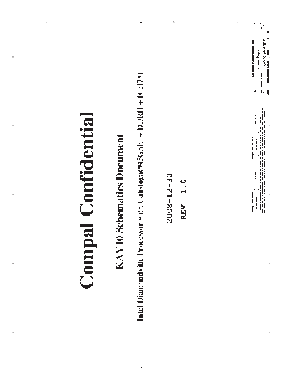 Acer Aspire One AOD150_Compal_LA-4781P_KAV10_Rev1.0(2008-12-30)