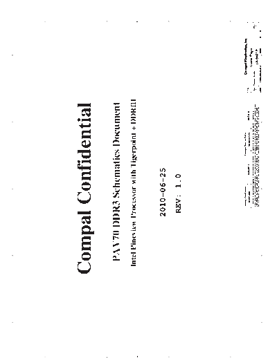 Acer Aspire One AOD255_AOD260_Compal_LA-6421P_PAV70_PAV50_Rev0.1