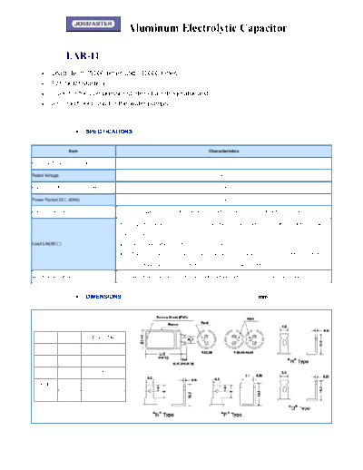Joemaster [lug-terminal] LAR-11 Series