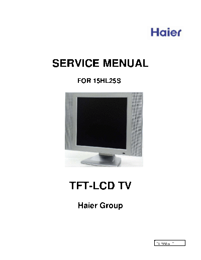 HAIER+15HL25S