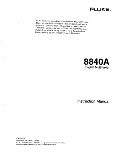 FLUKE_8840A_Instruction