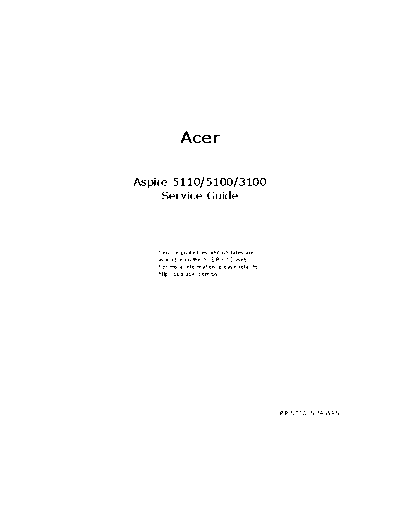 aspire 5110 5100 3100