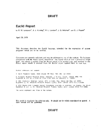 Euclid_Report_Apr76