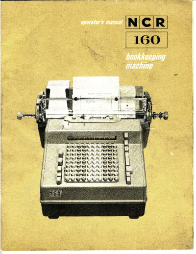 NCR_160_Bookkeeping_Machine_Operators_Manual