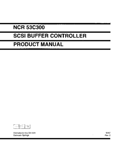 53C300_SCSI_Buffer_Controller_Product_Manual_Dec87