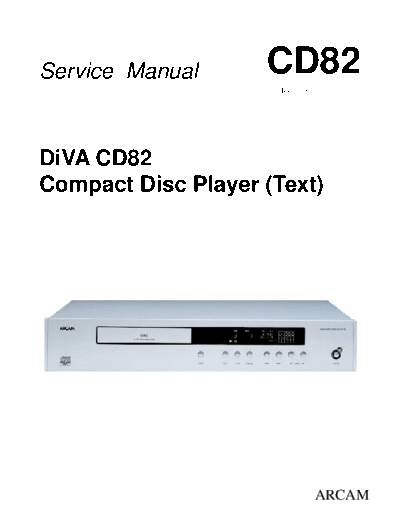 hfe_arcam_diva_cd82_service