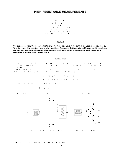 High_Resistance_Measurements