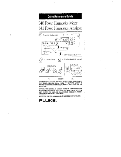 FLUKE 40_252C 41 Quick Reference