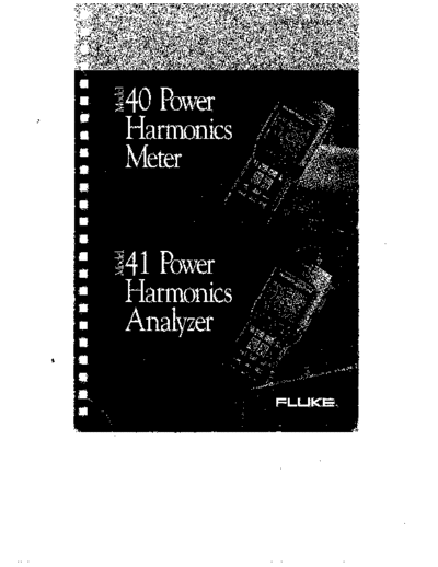 FLUKE 40_252C 41 User