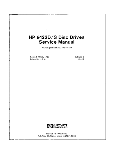 5957-6559_9122D_9122S_Disc_Drive_Service_Apr88