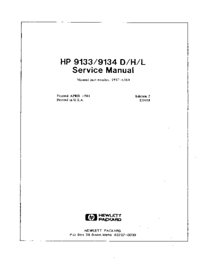 5957-6560_9133_9134_D_H_L_Service_Apr88
