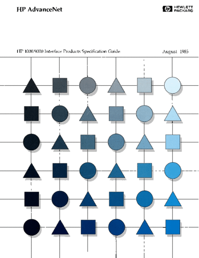 5954-6312_HP_Advancenet_Interface_Products_Specification_Guide_Aug85