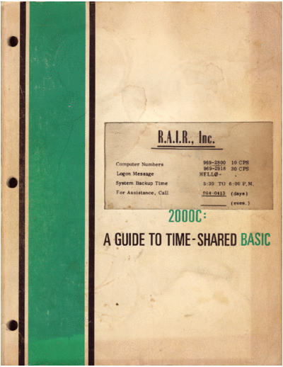 02000-90016_2000C_A_Guide_To_Time-Shared_BASIC_Apr71