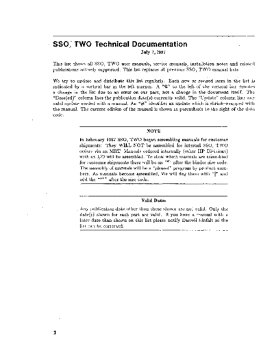 SSO_TWO_Technical_Documentation_Jul87