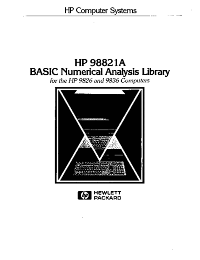 98821-13111_NumericalAnalysisLibrary_Apr82