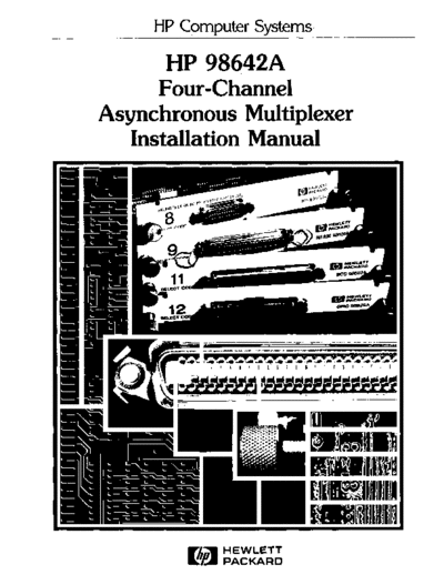 98642-90001_98642A_Four_Channel_Async_Mux_Installation_Apr88