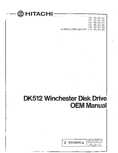 Hitachi_DK512_86-170MB_ESDI_OEM_Manual_Sep86