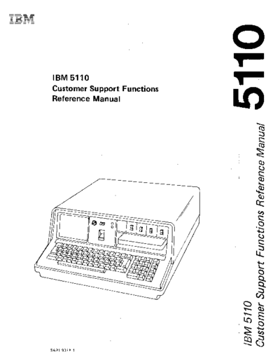 SA21-9311-1_CustSupFn_Oct78