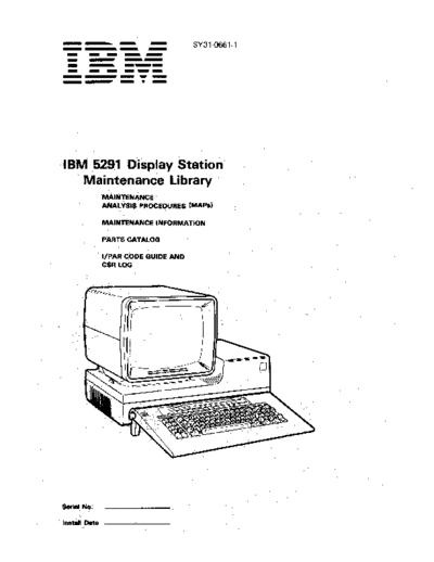 SY31-0661-1_5291_Maintenance_Jul83