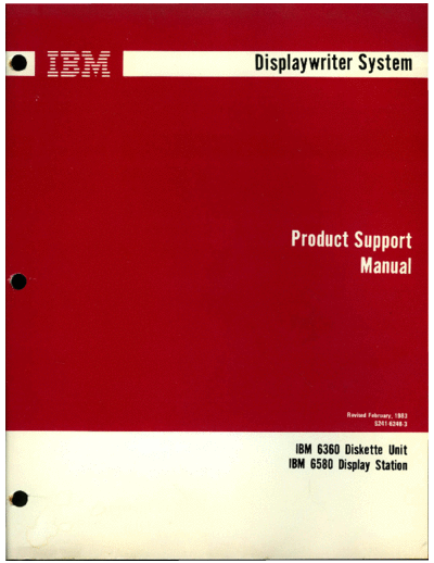 S241-6248-3_Displaywriter_Product_Support_Manual_Feb83