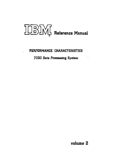 7030_Performance_Characteristics_Vol2_Mar61
