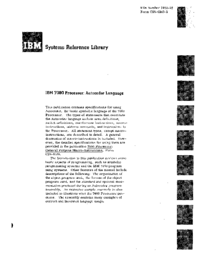 C28-6263-2_IBM_7080_Processor_Autocoder_Language_Sep64
