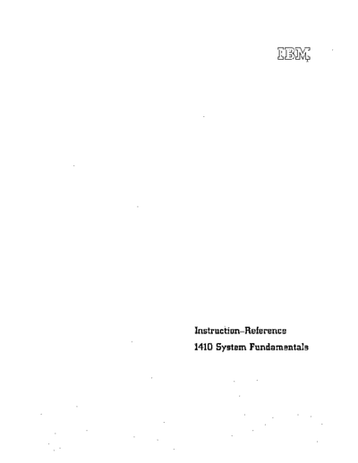 223-2589_Instruction_Reference_1410_System_Fundamentals_Nov63