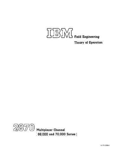 SY27-2300-1_2870_Multiplexer_Chan_FETOM_Apr73