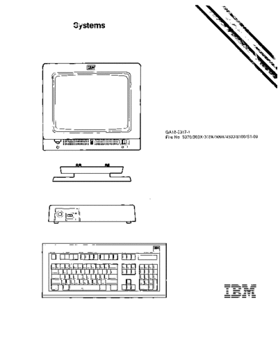 GA18-2317-1_IBM_3184_ASCII_Color_Display_Station_Description_Jan86