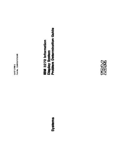 GA27-2750-2_3270_Problem_Determination_Guide_3ed_Nov74
