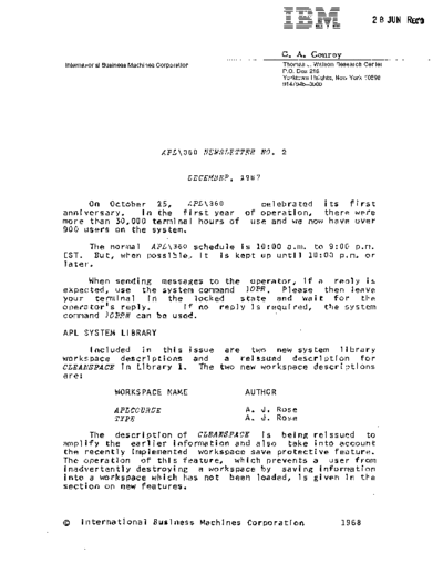 APL_Newsletter_2_Dec67