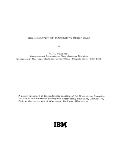 Mechanization_Of_Engineering_Design_Data_Jan62
