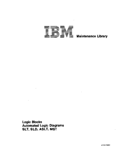 SY22-2798-2_LogicBlocks_AutomatedLogicDiagrams_SLT,SLD,ASLT,MST_TO_Oct71
